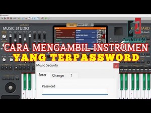 Cara Mengambil Instrumen yang Terpassword di ORG 2024 dan Music Studio