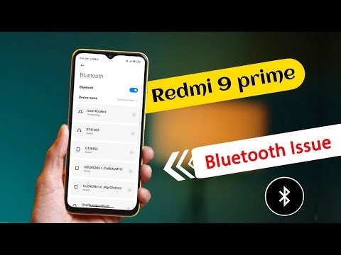 Redmi 9 Prime Bluetooth Pairing Problem | Bluetooth Problem Solution in Redmi 9 Prime