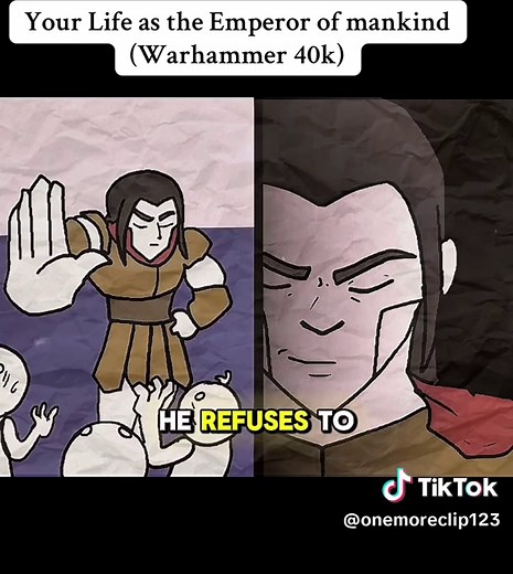 Life as the Emperor of Mankind in Warhammer 40k