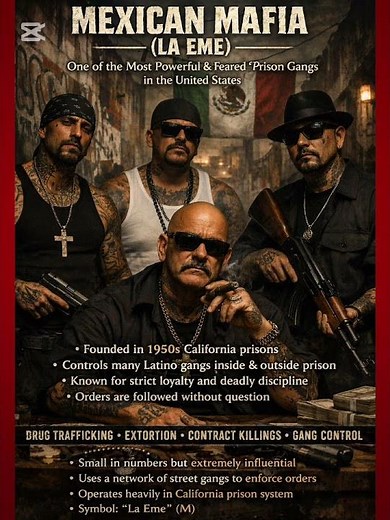 The most dangerous prison gangs in America: The Mexican Mafia