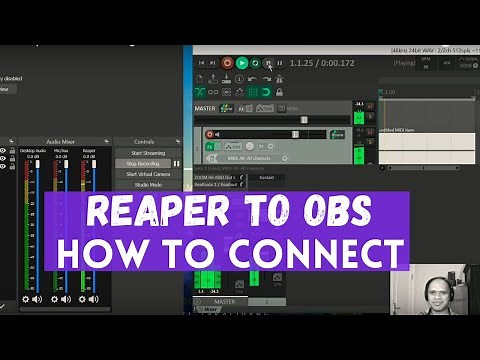 Cara menghubungkan Reaper dengan OBS menggunakan Reroute & OBS Asio