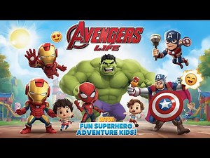 "WE ARE THE HEROES! 🦸♂️🌟 | Avengers Kids Song | Superhero Sing-Along for Children"
