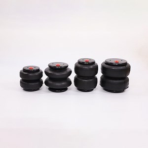 [Hot Item] Front Shock Absorber Adjustable Convoluted Type Truck Rubber Air Spring
