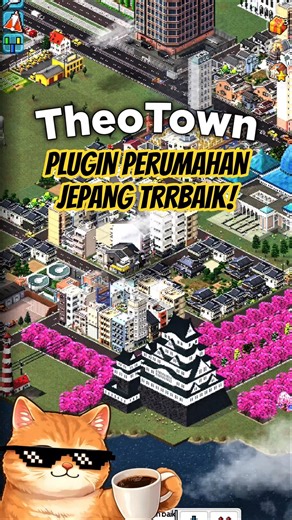 PLUGIN PERUMAHAN JEPANG TERBAIK DI THEOTOWN! #shorts