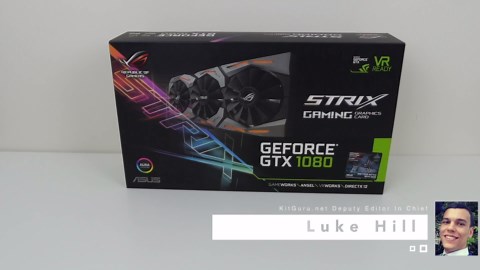 ASUS ROG STRIX GTX 1080 A8G gaming aura unboxing & overview