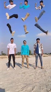 1.1M views · 5.3K reactions | 3 brothers body parts matching vs tu radha meri main shyam tera Yah Jori na paabe jamane mein song #newsong #trending #viralshort #vfxshorts | দুষ্টু ছেলে | Facebook