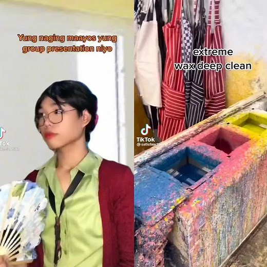 Scraping Colorful Textured Substances: A Visual Journey