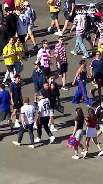LISTEN: USA chants ring out ahead of World Cup match against Australia in Seattle