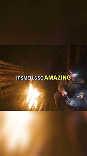 Cooking Frozen Perch on Fire!