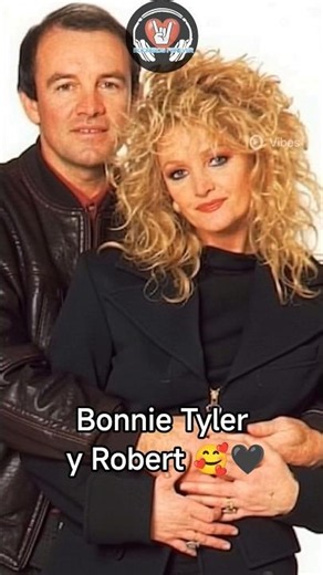 Recordando esta hermosa pareja Bonnie Tyler y Robert Sullivan, juntos desde 1973 🖤 #bonnietyler