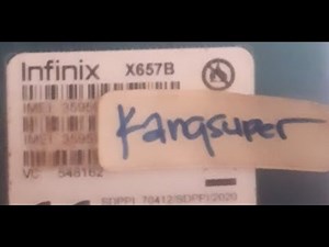 Read Firmware Infinix X657B SMART 5 Scatter File Flashtool