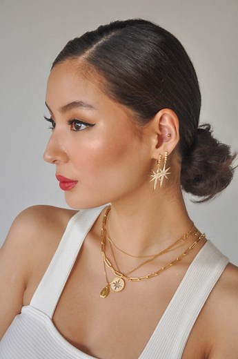 Gold Puka Shell Layering Necklace: Hawaiian Good Luck Charm - Etsy