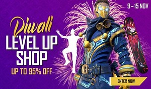 Diwali Level Up Shop in Free Fire: Everything players need to know