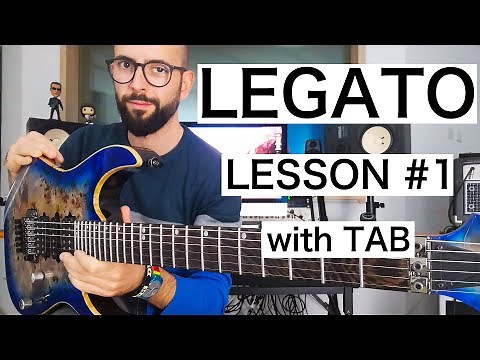 LEGATO LESSON (w/ TAB) #1 | RICCARDO GIOGGI | Guitar Lesson - How to - Tutorial