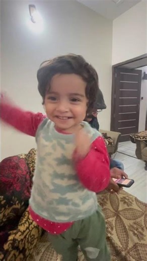 Baby cute reaction on poop #mastiwithbaby