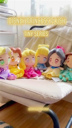 Adorable Disney Princess Tiny Plush Collection Revealed