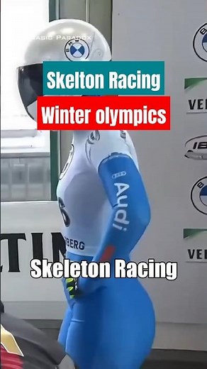 most dangerous sports | Skelton Racing in winter Olympics 2026 | 150km/hr Top Speed #winterolympics