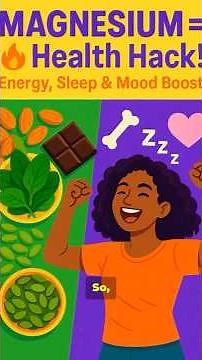 Amazing benefits of magnesium! Boost energy, sleep better, reduce stress & support heart.