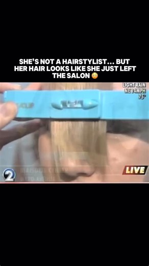 17M views · 17K reactions | her hair looks like she just walked out of a salon ‍♀️ That’s the magic of CreaClip. DIY cuts that actually look professional. No training, no appointments, just results. Comment “CLIP” for the  #hairhack #diyhaircut #haircut #howtocuthair #hairessentials #haircuts #hairtool #hairproducts #creaclip | Original CreaClip | Facebook