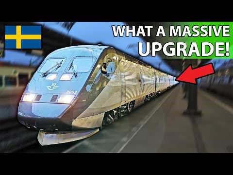Inside the NEW Version of Sweden’s INCREDIBLE X2000 High-Speed Train 🚄