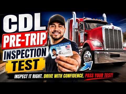 CDL Pre-Trip Inspection Test | Most Missed Inspection Items (2026)
