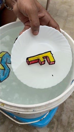 How to draw 3 D Letter F So Easy for beginners #art #shorts