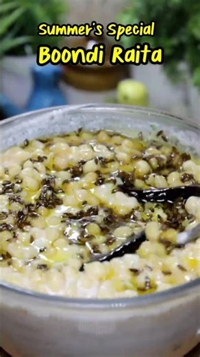 Boondi Raita Recipe | Tadke Wala Boondi Raita | Cooling Summer Raita