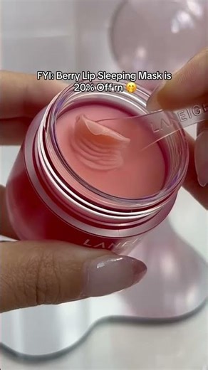 WALK DON’T RUN FOR THIS DEAL 🏃‍♀️✨ Laneige Lip Sleeping Mask