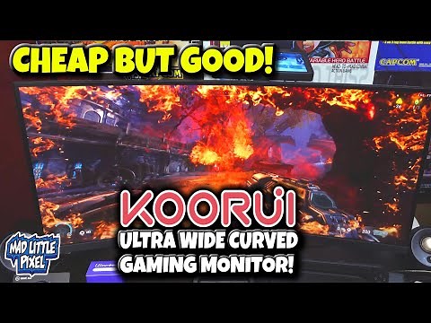 2025 BEST Budget ULTRA WIDE CURVED 34" Gaming Monitor! (KOORUI 3440×1440 165Hz)