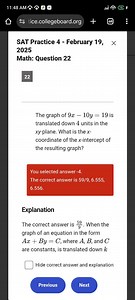 11:48 AM ×ㅇ. tice.collegeboard.orgSAT Practice 4 - February ... | Filo