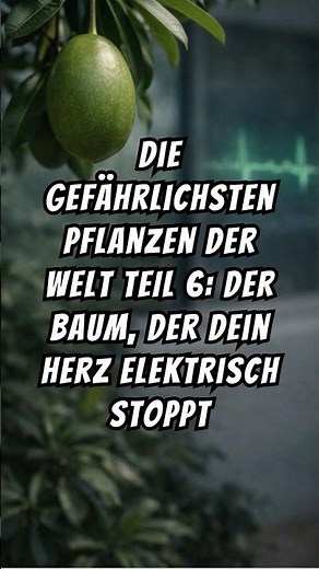 The tree that stops your heart electrically 🌴⚡ | Cerbera odollam explained