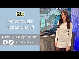 Meteorologist Taban Sharifi Weather & News Reel