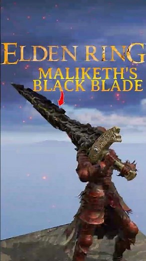 The Best Build for Maliketh's Black Blade in Elden Ring!