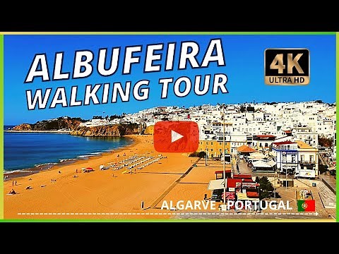 Walking tour Albufeira | Old Town | Marina - Algarve Portugal 🇵🇹