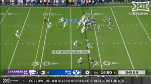 86K views · 2K reactions | BYU Remains UNDEFEATED Kansas State vs. BYU Game Highlights⬇️ | Big 12 Conference | Facebook