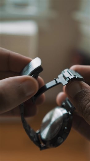 The Chronograph Meteorite is more than just a timepiece—it's a connection to the cosmos. Featuring a genuine meteorite fragment, its design embodies the mystery of space, bringing a piece of the universe to your wrist. Get yours today! | Lilienthal Berlin