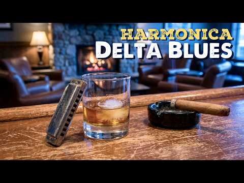 Harmonica Delta Blues – Vintage River Town Harp for Slow Evening Unwinding | Ep.04