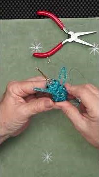 How I made this Beaded Hummingbird #Short