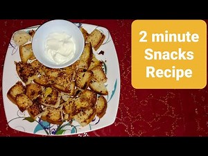 2 minute Snacks Recipe || Lazy Winter Snacks || by Just A Foodiee ||