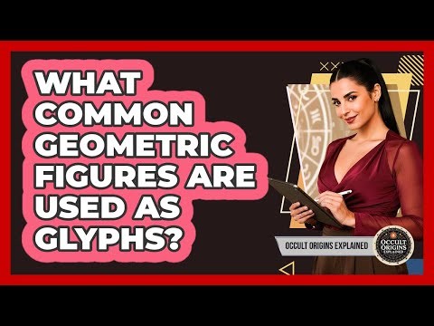 What Common Geometric Figures Are Used As Glyphs?