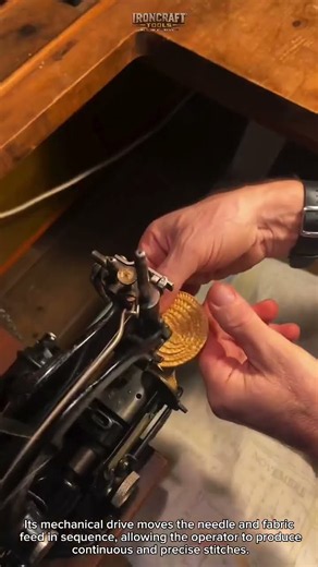 Vintage Sewing Machine: Mechanical Stitching Explained Clearly #Sewing #VintageTools #Craftsmanship