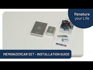 memonizerCAR set - installation guide