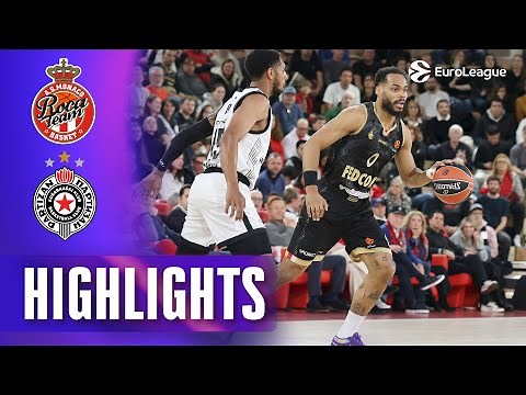 Handled Before Halftime | Monaco - Partizan | R20 BASKETBALL HIGHLIGHTS 2025-26