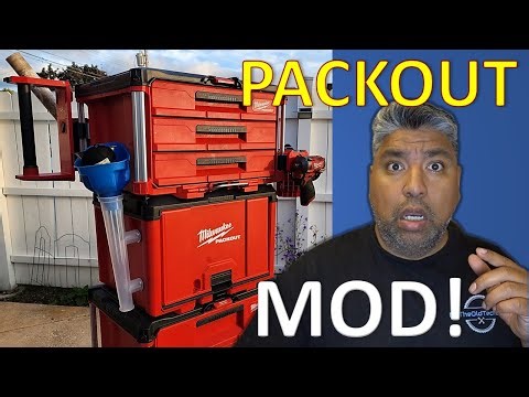 Unbelievable! Never Before Seen Mobile Mechanic Milwaukee Packout Mod!