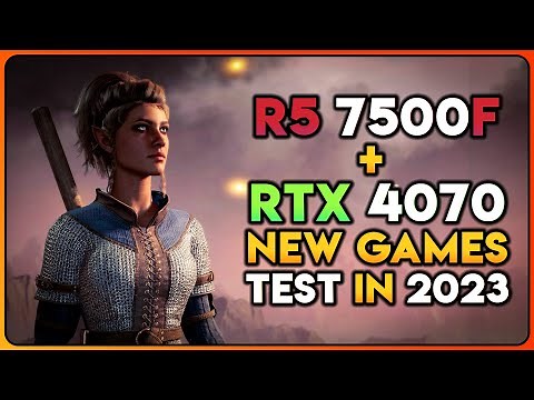 Ryzen 5 7500F + RTX 4070 // Test in 10 Games