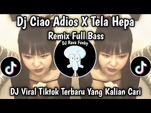 DJ CIAO ADIOS X TELA HEPA REMIX FULL BASS VIRAL TIKTOK TERBARU 2025 YANG KALIAN CARI !!