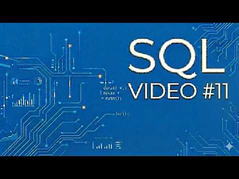 SQL Masterclass: First Steps to GET STARTED with SQL (#11)