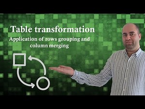 Transforming Table Shapes: Group Rows and Merge Columns in Power Query