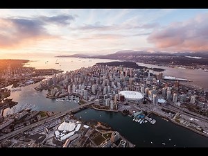 Streets of Vancouver, BC, Canada in Google Maps