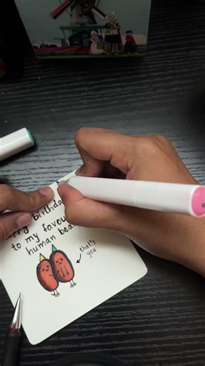 DIY birthday card 💝💕 #diy #craft #viral #crochet #art #birthdaycard #aesthetic #pinterestinspired